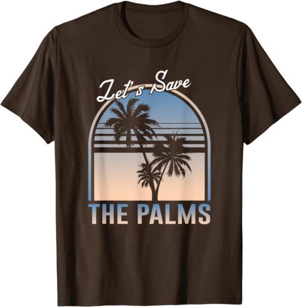 Palmöl, nein danke - lass uns die Palmen retten Umweltschutz T-Shirt